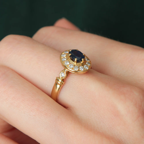 Bague 54 Bague Marguerite en or jaune 58 Facettes P5L1