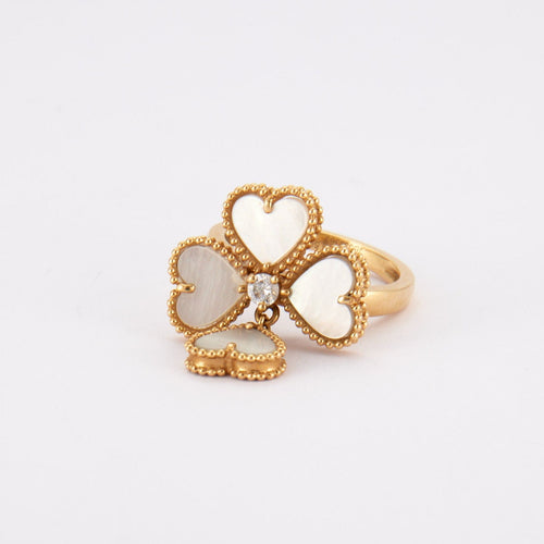 Bague 50 VAN CLEEF & ARPELS - Bague Magic Alhambra Nacre 58 Facettes
