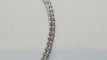 Bracelet Bracelet tennis en Or blanc diamants 58 Facettes
