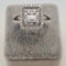 Bague 54 Bague en Or blanc & diamants 58 Facettes