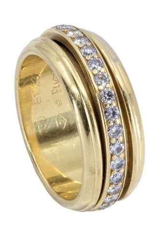 Bague 61 BAGUE "POSSESSION" PIAGET MODÈLE LARGE 58 Facettes 057871