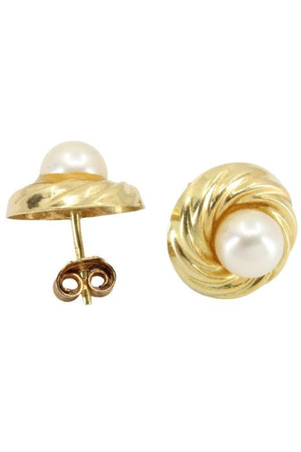 Boucles d'oreilles BOUCLES D'OREILLES CLOUS PERLES 58 Facettes 052831