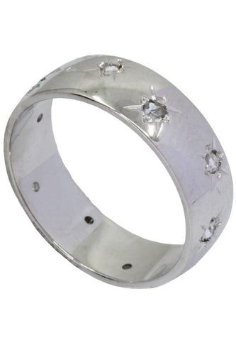 Bague 54 BAGUE ANCIENNE DIAMANTS 58 Facettes 050221