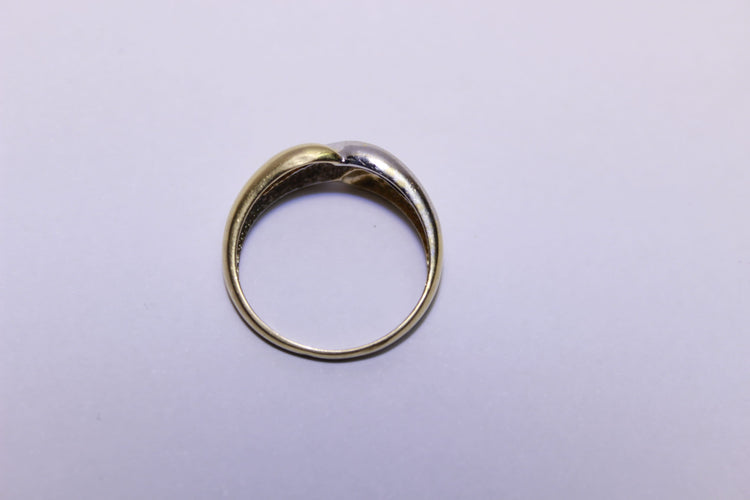 Bague 54 Bague Jonc Or jaune 58 Facettes