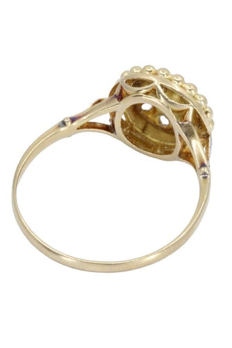 Bague BAGUE ART DÉCO DIAMANTS 58 Facettes 058971