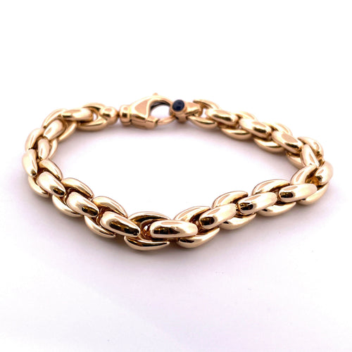 Bracelet Bracelet maille coques en Or jaune 58 Facettes