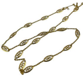 Collier Sautoir Maille Filigrane 58 Facettes 20400000755