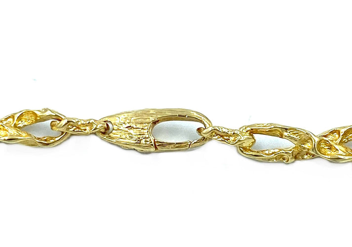 Collier GILBERT ALBERT. Collier or jaune 18K 58 Facettes
