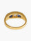 Bague 54 Bague Jarretière Saphirs et Diamants 58 Facettes