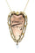Collier COLLIER ANCIEN ÉMAIL DE LIMOGES ET NACRE 58 Facettes 049981