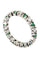 Bague ALLIANCE ÉMERAUDES ET DIAMANTS 58 Facettes 044261