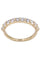 Bague 53 DEMI-ALLIANCE 10 DIAMANTS 58 Facettes 071251