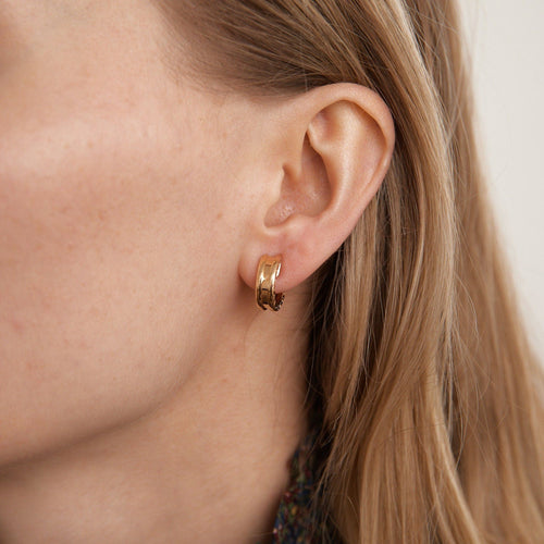 Boucles d'oreilles BULGARI - Créoles 58 Facettes