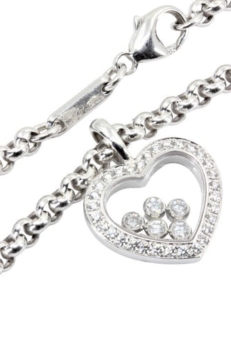 Collier COLLIER CHOPARD "HAPPY DIAMONDS" 58 Facettes 041201