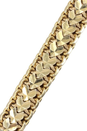 Bracelet BRACELET MAILLE FANTAISIE PLATE 58 Facettes 072181