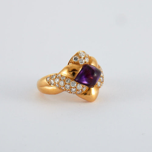 Bague 52 Bague Losange Améthyste 58 Facettes 2.214