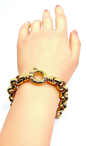 Bracelet Bracelet mailles rondes URBINO 58 Facettes AB239
