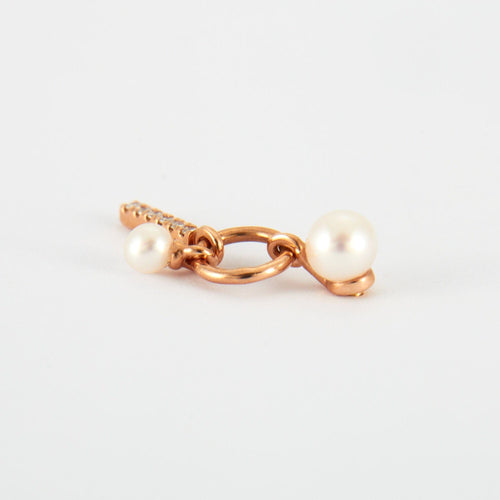 Boucles d'oreilles Boucles d'oreilles en Or rose & diamants 58 Facettes
