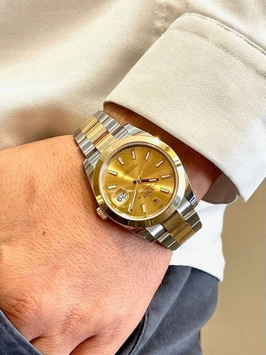 Montre ROLEX DATEJUST 41 - FULL SET 58 Facettes 052321
