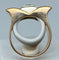 Bague Bague TANK en or jaune & diamants 58 Facettes