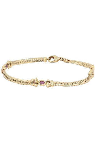 Bracelet BRACELET MODERNE RUBIS 58 Facettes 067351
