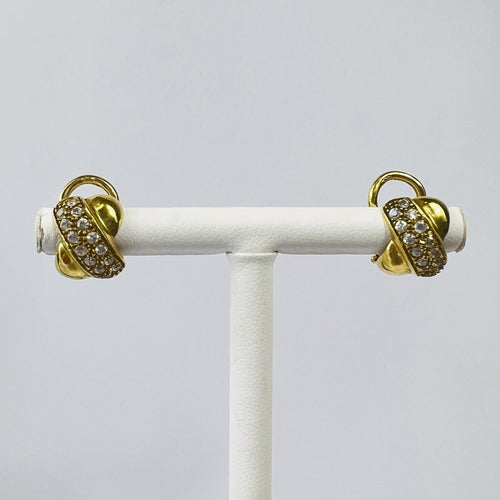 Boucles d'oreilles Boucles d'Oreilles clips Or Oxydes 58 Facettes 20400000746