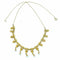 Collier Collier draperie 19ème or jaune et perles 58 Facettes