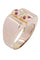 Bague 61 BAGUE TANK RUBIS ET DIAMANTS 58 Facettes 057931