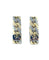 Boutons de manchette HERMÈS. Paire de boutons de manchette 2 ors 58 Facettes