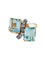 Bague 56 Bague Or, Aigues-Marines et Diamants 58 Facettes