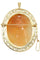 Broche BROCHE PENDENTIF CAMÉE ART NOUVEAU 58 Facettes 046111