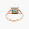 Bague 54 Bague Emeraude Diamants 58 Facettes