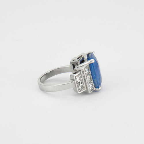 Bague 55 Bague Saphir Ceylan 58 Facettes