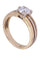 Bague 53 Solitaire diamant 1 carat 58 Facettes 080701