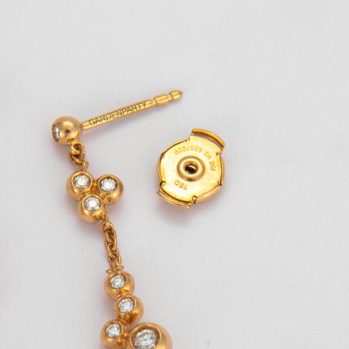 Boucles d'oreilles Boucles d'oreilles chaînette Diamants 58 Facettes 388565