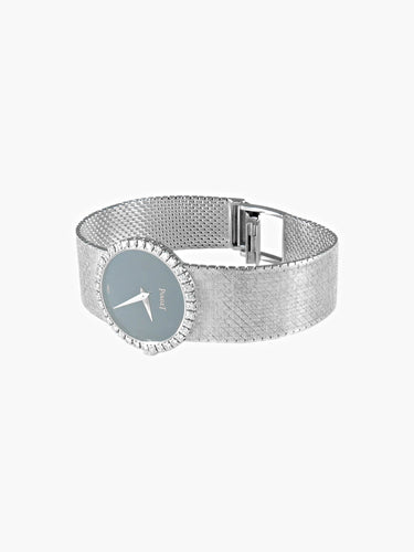 Montre Montre PIAGET Or Blanc Diamants 58 Facettes