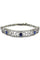Bracelet BRACELET ART DÉCO SAPHIRS ET DIAMANTS 58 Facettes 044311