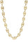 Collier CHAINE MAILLE GRAIN DE CAFÉ PLATE 58 Facettes 054571