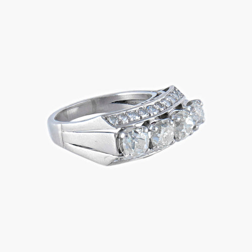 Bague Bague Jarretière Diamants 58 Facettes