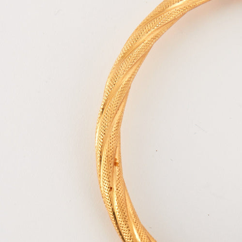 Bracelet Bracelet Jonc or jaune 58 Facettes