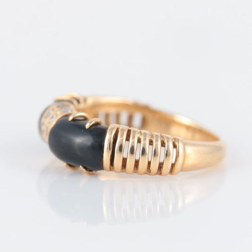 Bague Bague FRED Onyx Diamants 58 Facettes
