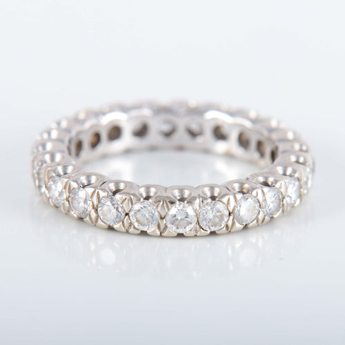 Bague 57 Alliance américaine 24 diamants 58 Facettes 220422