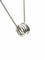 Collier BVLGARI. Collier B Zero1 or blanc 18K 58 Facettes