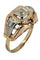 Bague 54 BAGUE DIAMANT ANNÉES 30' 58 Facettes 049131