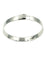 Bracelet DINH VAN. Bracelet Cube Serrure or blanc diamants 58 Facettes