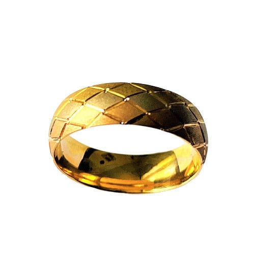 Bague 55 Bague jonc 3 Ors 58 Facettes 20400000669