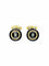 Boutons de manchette PIAGET. Boutons de manchette or jaune, diamants 58 Facettes
