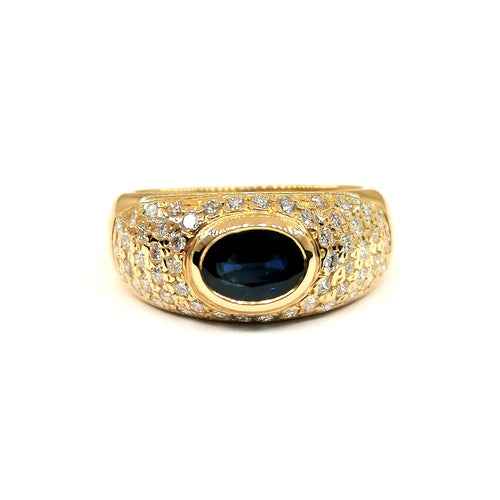 Bague Bague Diamants Saphir 58 Facettes 2789