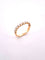 Bague 53 Alliance or jaune et diamants 58 Facettes