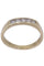 Bague 53 Demi alliance Or jaune Diamants 58 Facettes 080851